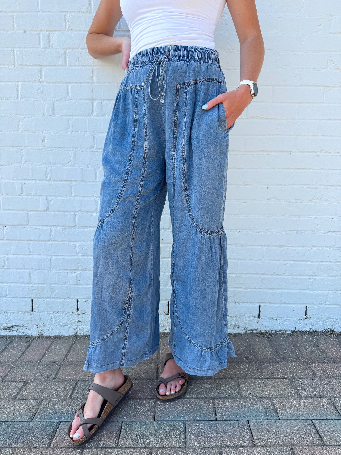 Bluebell Wide-Leg Pants