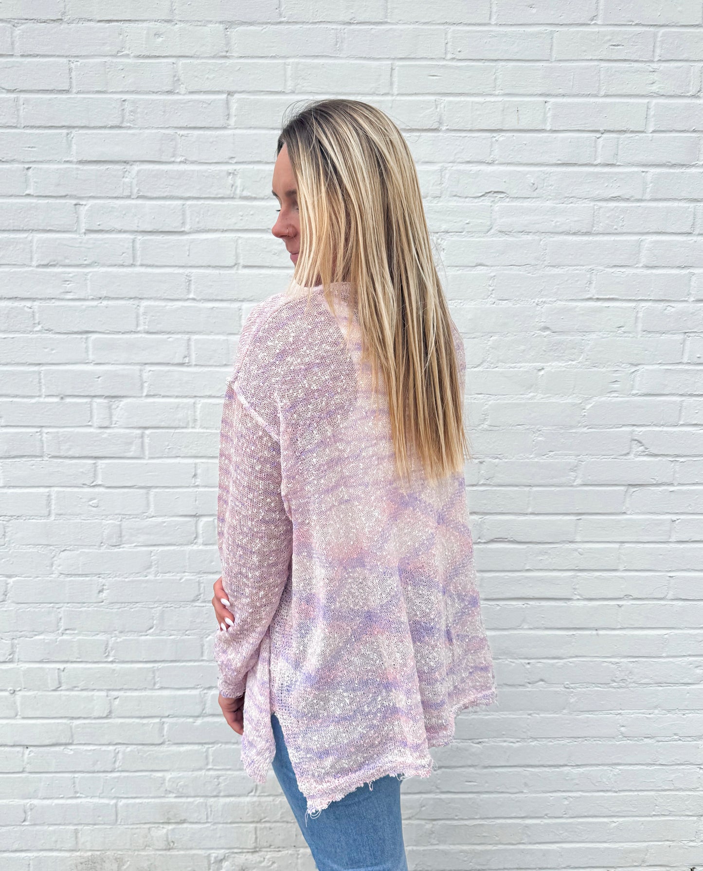 Pink Skies Sweater