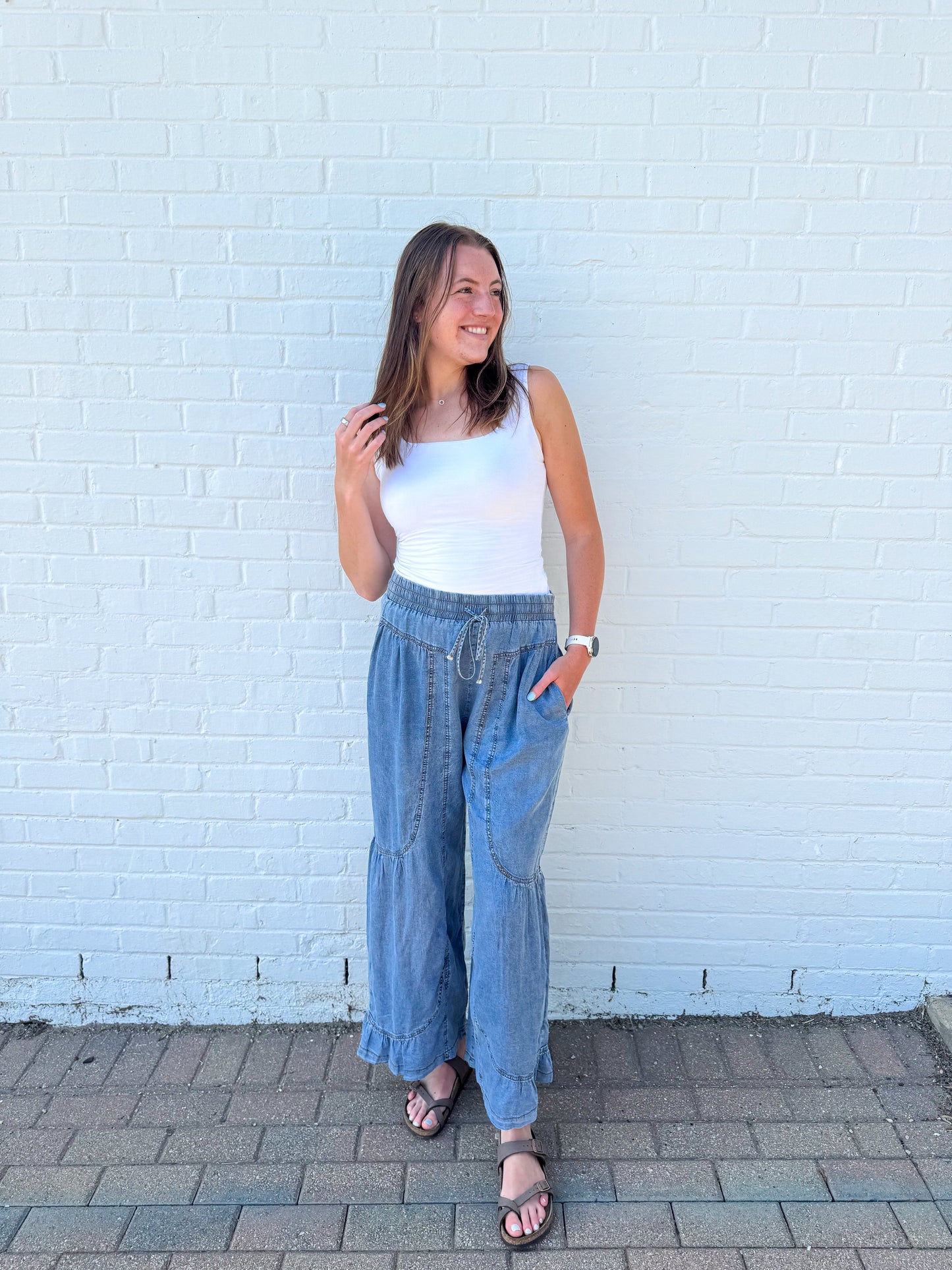Bluebell Wide-Leg Pants