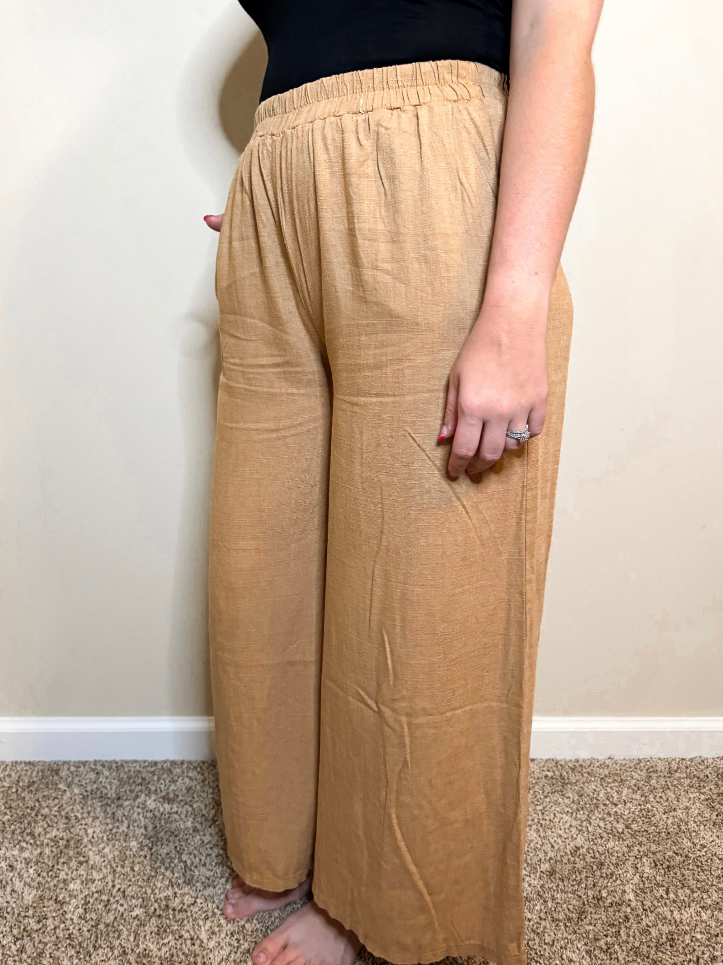 Woodland Wide-Leg Pants