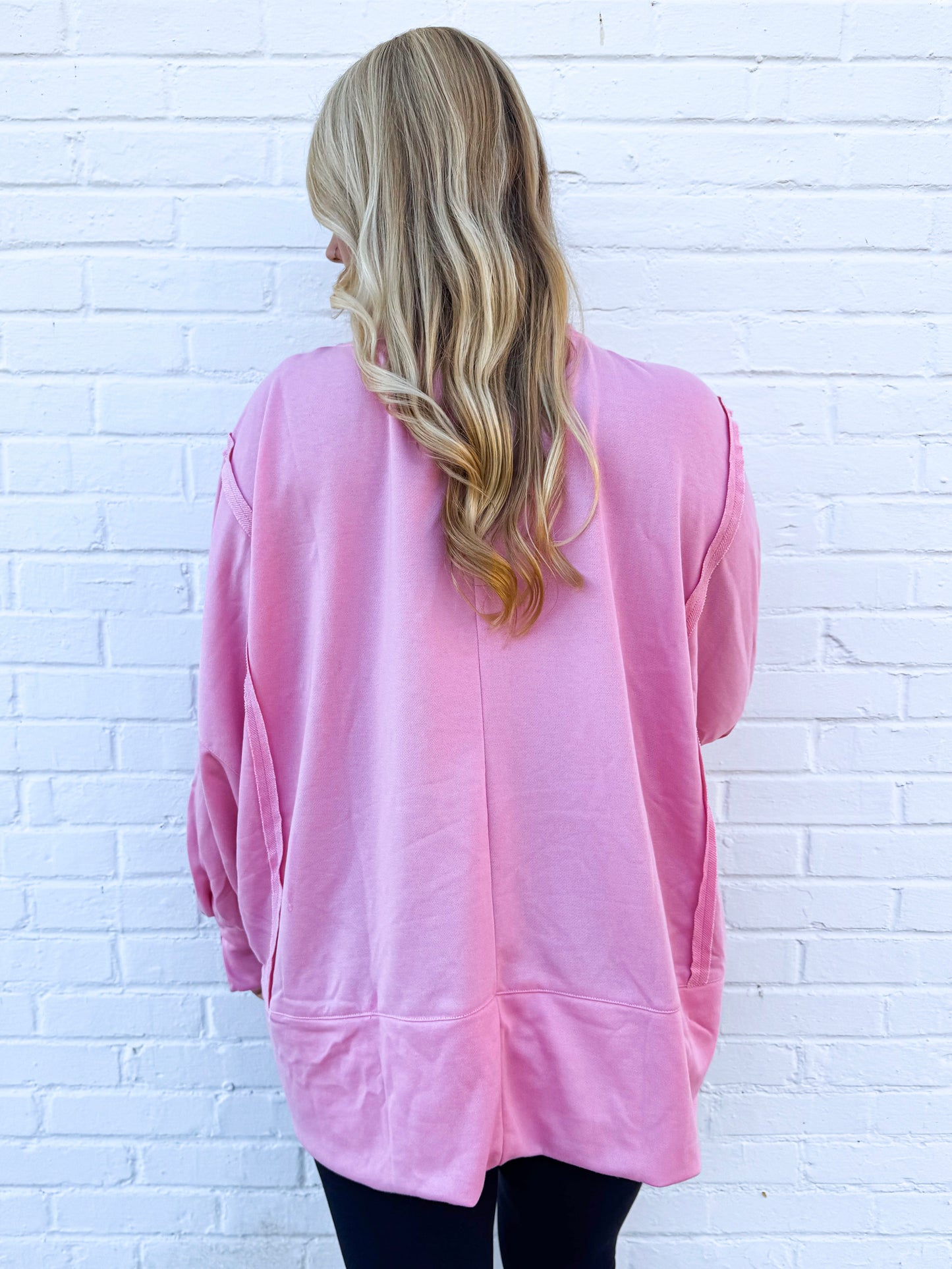 Pink Playful Pullover