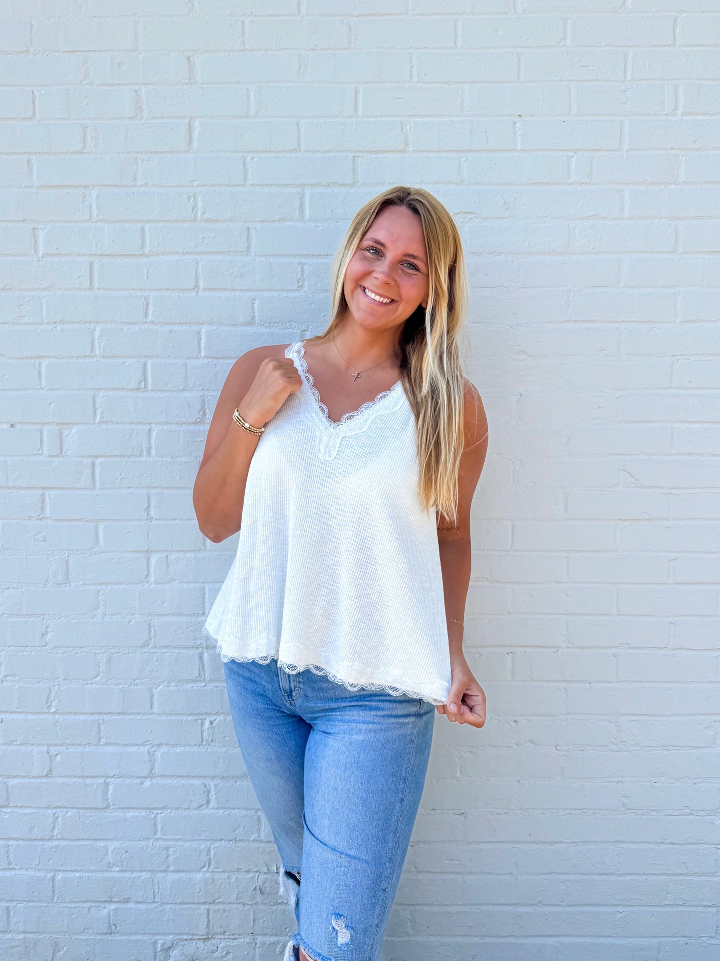 Everyday Lace Tank
