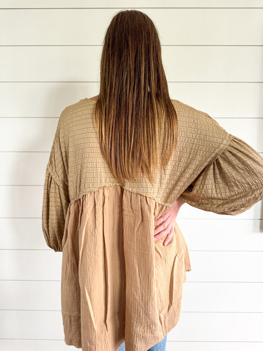 Gathered Grace Top