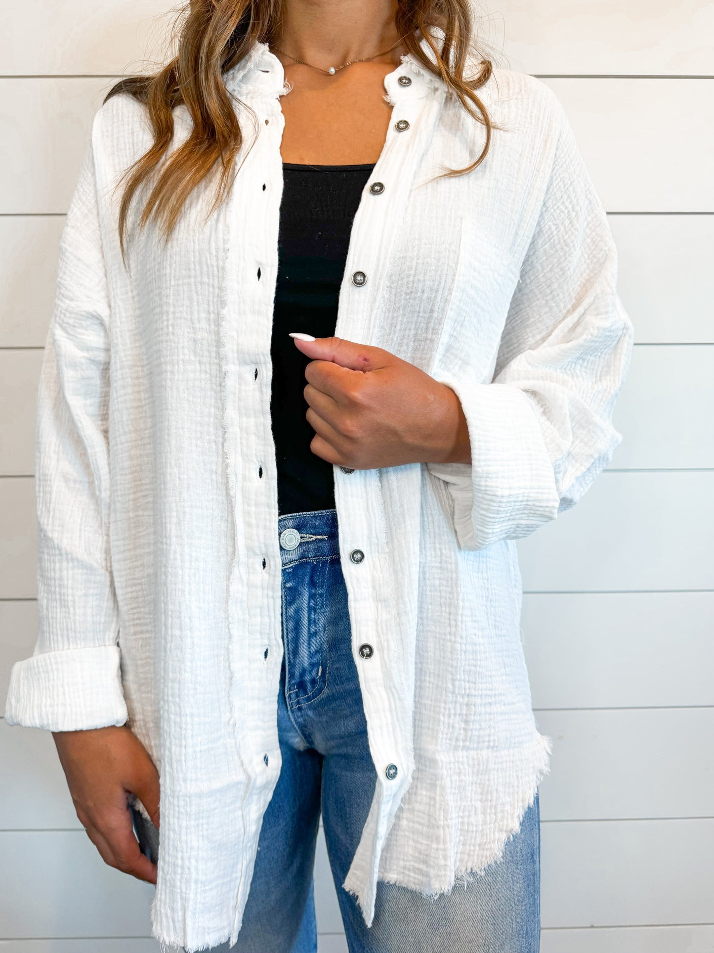 Easy Breezy Button-Up