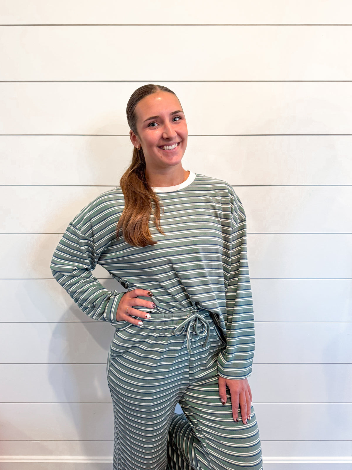 Serenity Stripe Top