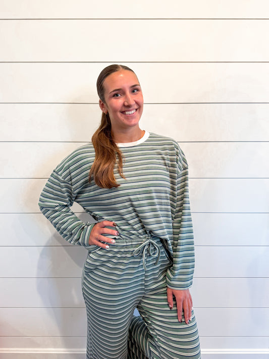 Serenity Stripe Top