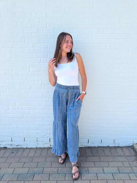Bluebell Wide-Leg Pants