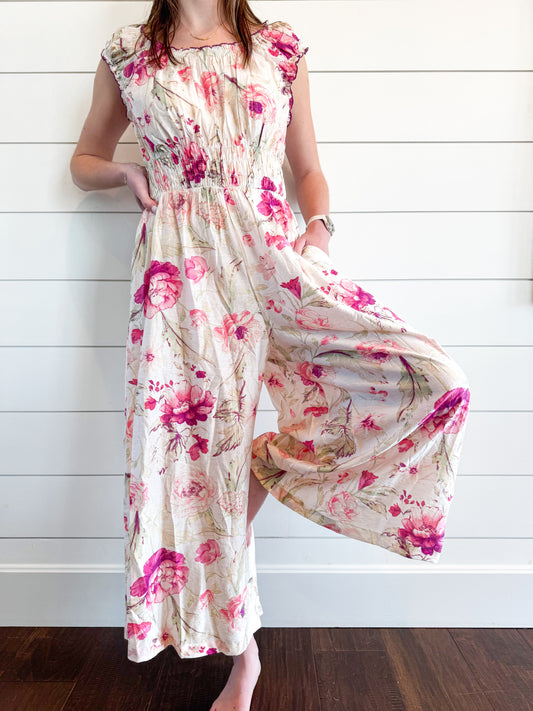 Blushing Garden Jumpsuit