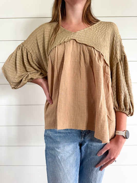 Gathered Grace Top